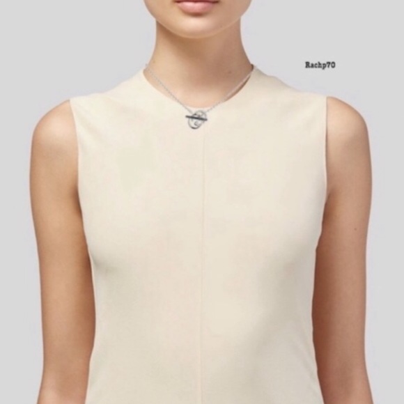 New Authentic Gucci GG Toggle Necklace 16\